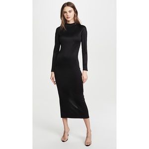 Fleur Du Mal slinky long black dress